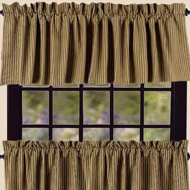 Black Nutmeg York Ticking 36